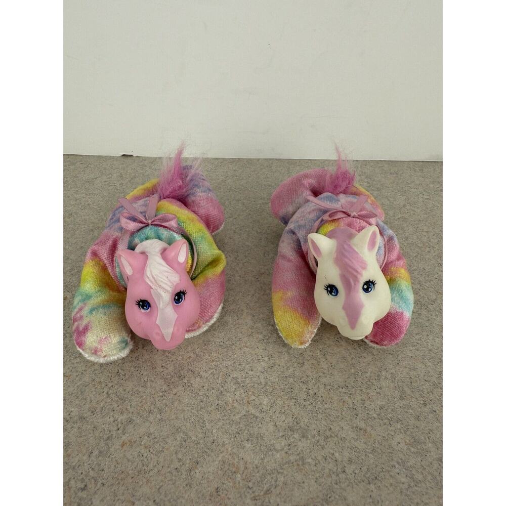 Vintage Hasbro Pony‎ Surprise Rainbow Plush Newborn Replacement Ponies